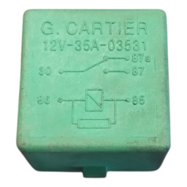 Rele Auxiliar Verde 12v 35a Citroen Picasso 2001 A 2005