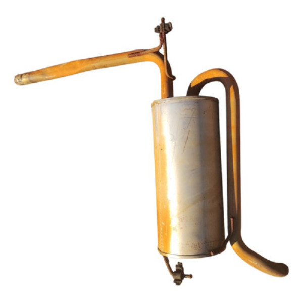 Escapamento Silencioso Fiat Fiorino 2014 A 2019