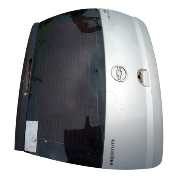 Tampa Traseira Gm Meriva 2003 04 05 06 07 08 09 A 2012 Prata