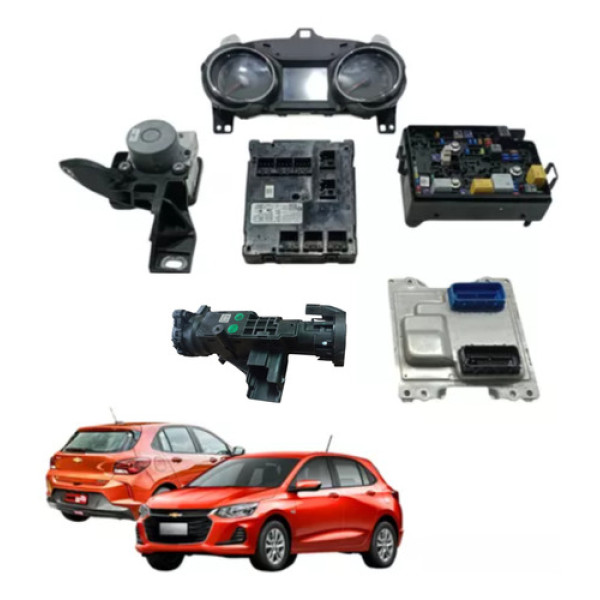 Kit Code Modulo Injeção Onix 1.0 Turbo 2020 A 2023 Sem Chave