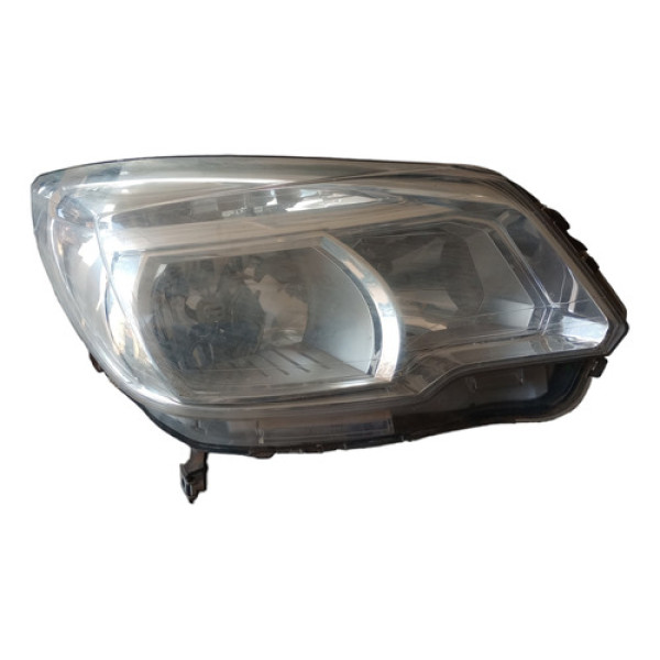 Farol Direito Gm S10 2012 Á 2015 Mascara Cromada Original