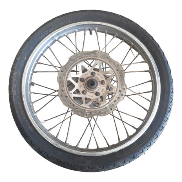 Roda Dianteira Honda Today Freio A Disco E Pneu 2.75 18