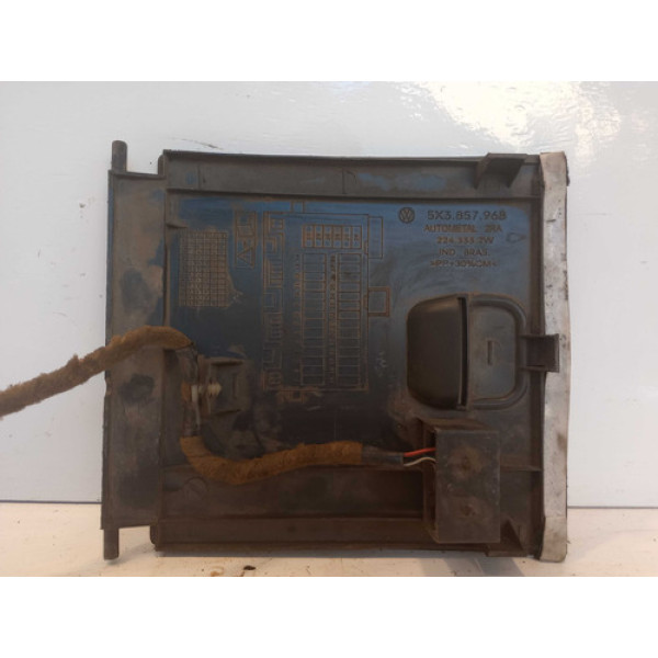 Tampa Caixa Fusíveis G3 Moldura Painel Vw Gol 1999 A 2005