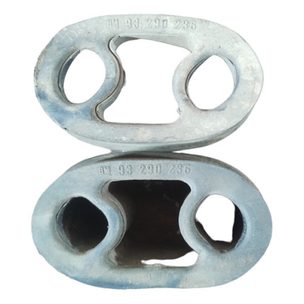 Par Coxim Escapamento Celta Prisma 2006 2007 2008