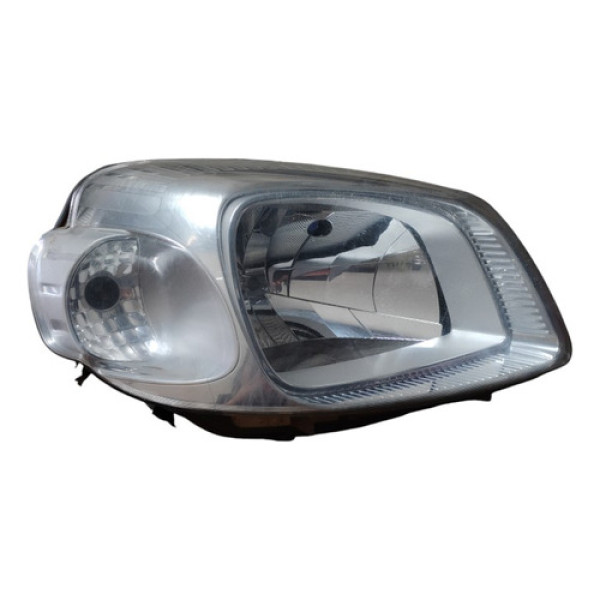 Farol Diant Direito Cromado Fiat Fiorino 2016 2017 C/detalhe