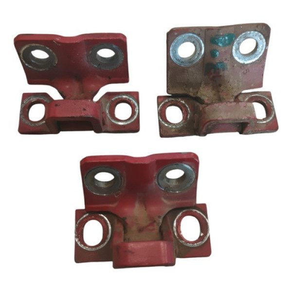 Trio Dobradiça Dianteira Fiat Uno 2013