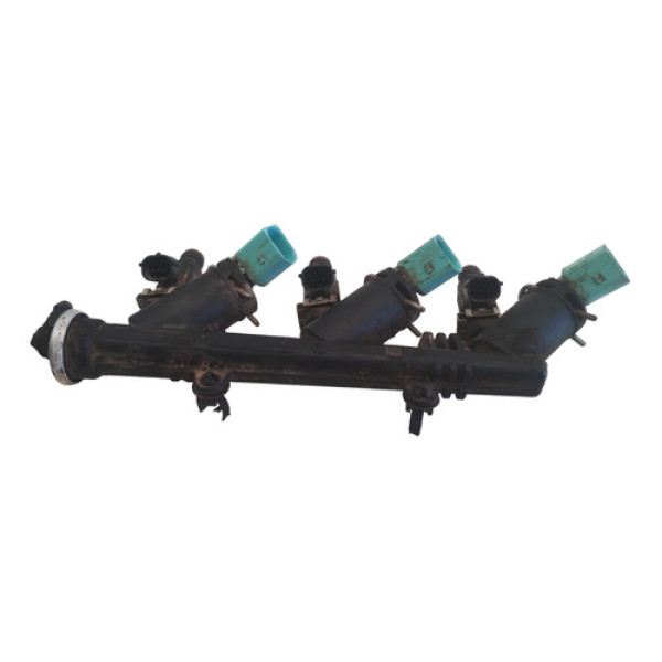 Flauta Bico Injetor Injetores Vw Up 1.0 Take 2015 A 2019