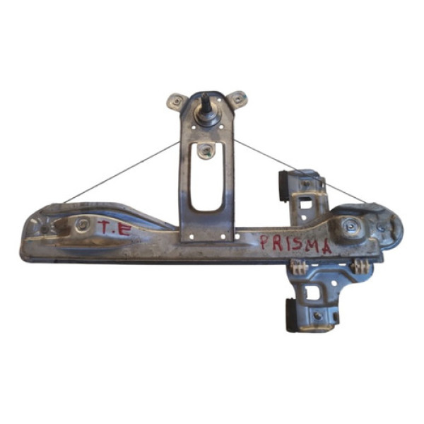 Máquina Vidro Porta Traseira Esquerda Gm Prisma 2013 A 2018