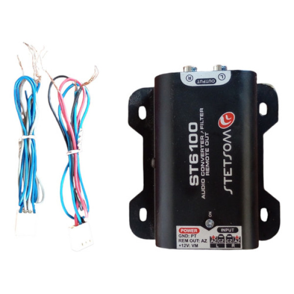 Conversor Sinal Rca Stetsom St6100 Vw Polo 2003 A 2011