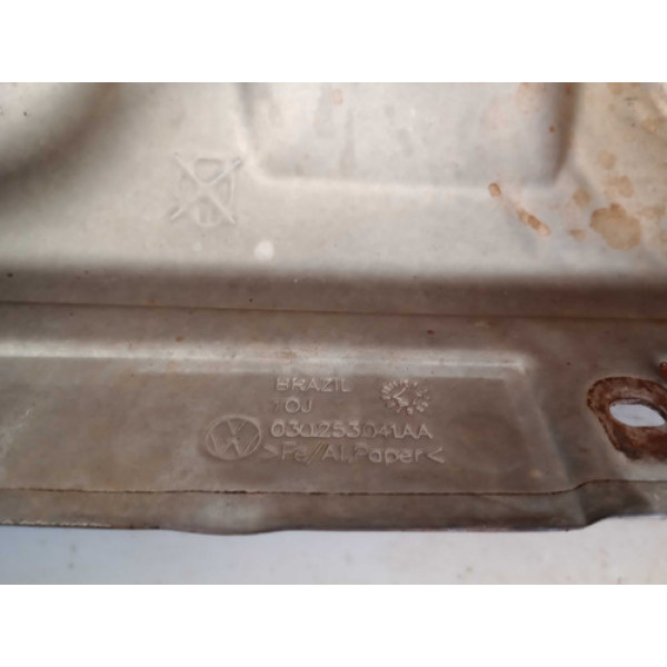 Defletor Capa Coletor Calor Escapamento F Vw Gol 2008 A 2021