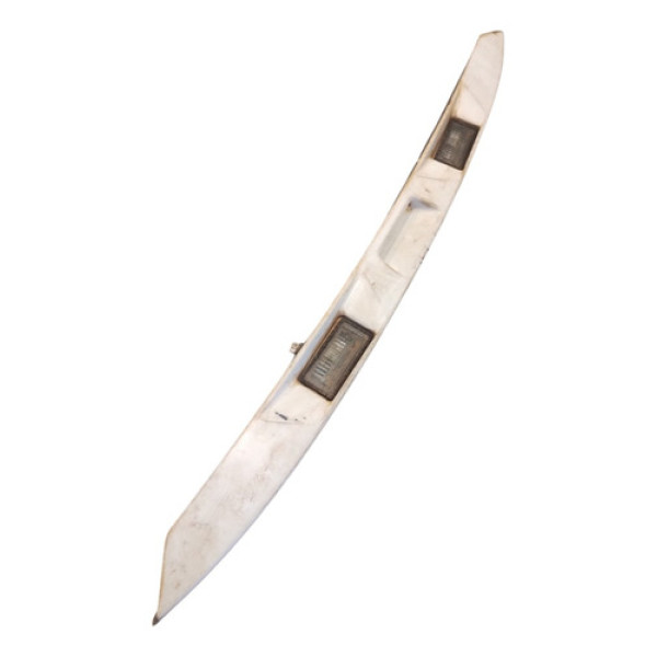 Moldura Tampa Trase Luz Placa Fiat Palio 2004 A 2012 Detalhe