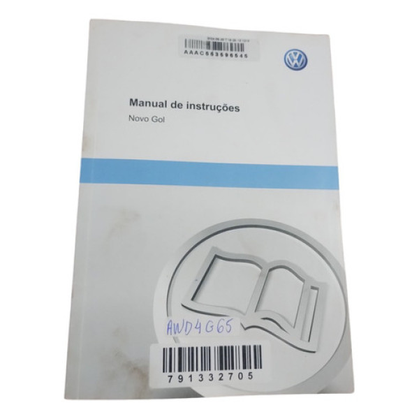 Manual Proprietário Volkswagen Gol G6 2013 14 15 16 A 2017